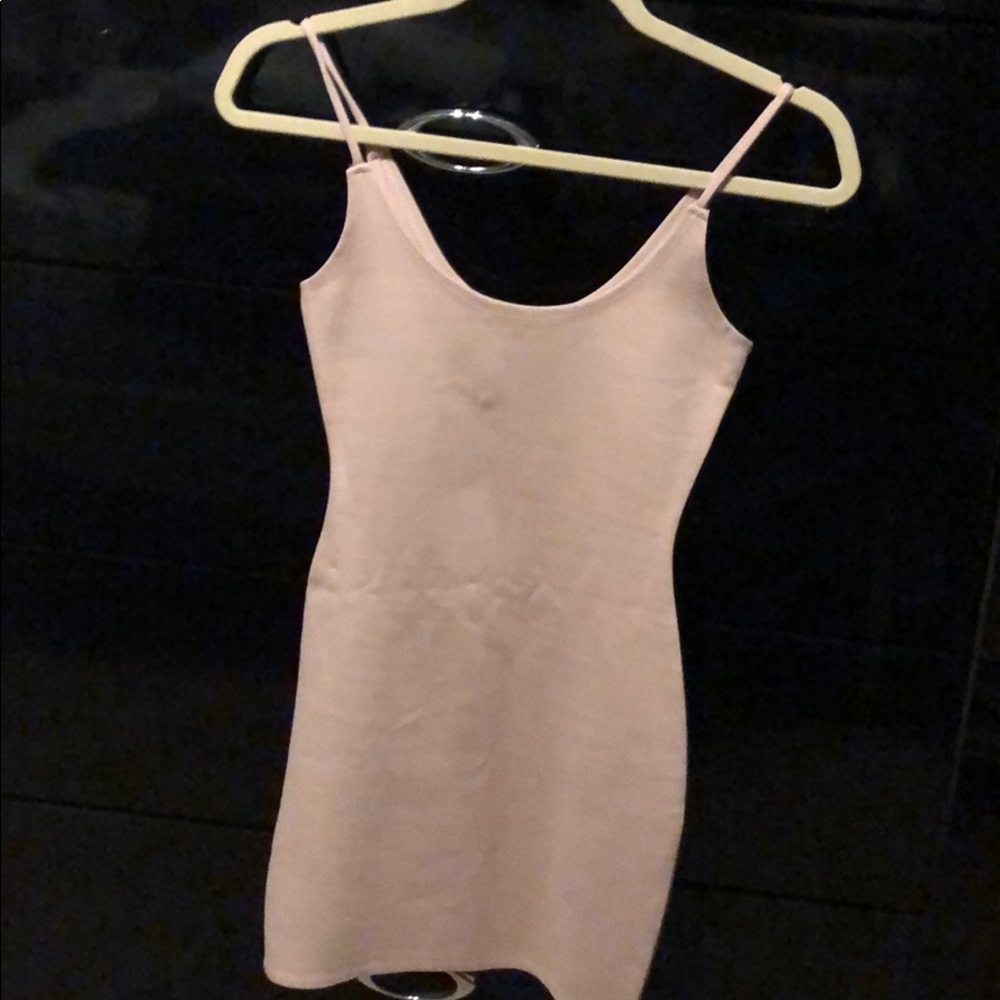 Light Pink Bandage Dress